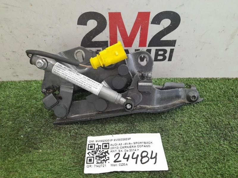Cerniera Cofano ANT SX 8V0823301F 8V0823823F Audi A3 8VA Sportback 2012