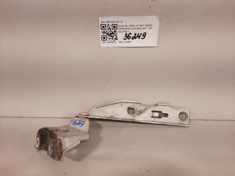 Cerniera Cofano ANT SX 8K0823301D Audi A4 8K5 Avant 2008