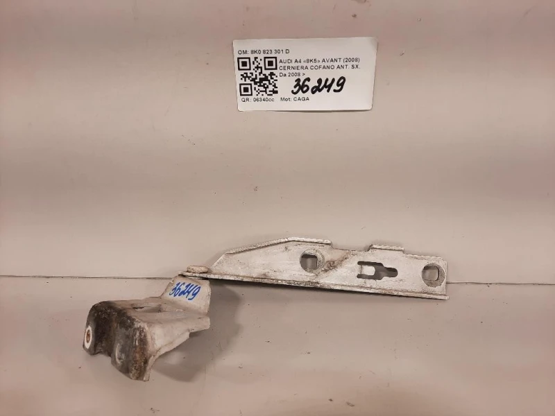 Cerniera Cofano ANT SX 8K0823301D Audi A4 8K5 Avant 2008