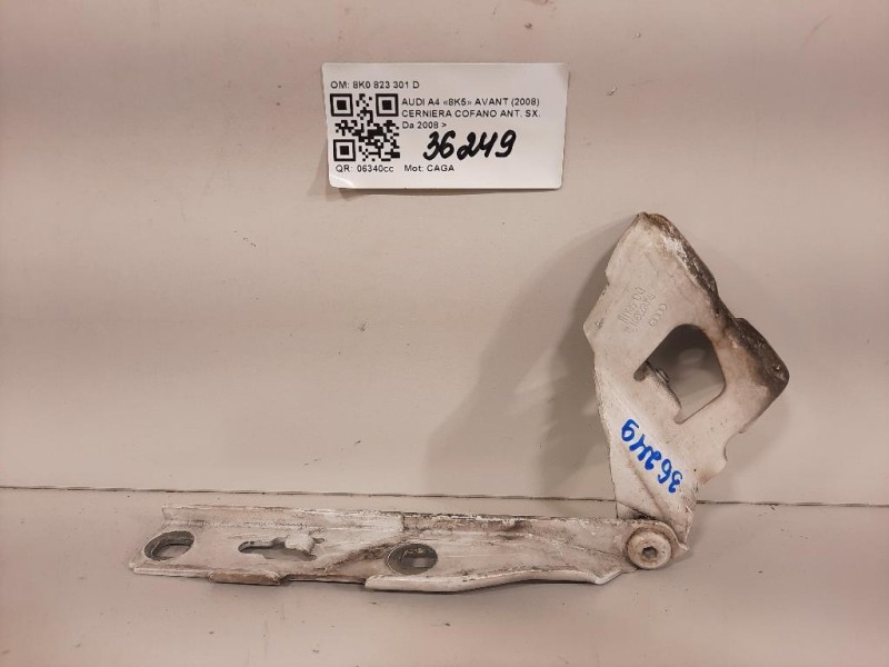 Cerniera Cofano ANT SX 8K0823301D Audi A4 8K5 Avant 2008