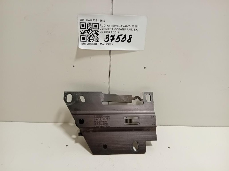 Cerniera Cofano ANT SX 8W0823185E Audi A4 8W5 Avant 2015