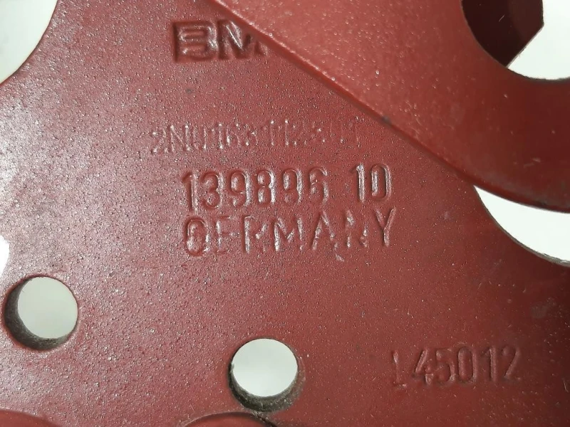 Cerniera Cofano ANT SX 139896 10 SX Bmw Serie 1 F20 Berlina 2012