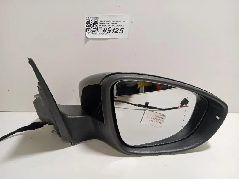Retrovisore Esterno ANT DX 1K8857502 Volkswagen Scirocco III 2009