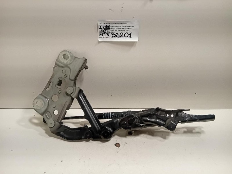 Cerniera Cofano ANT SX 734740751237347403 Bmw Serie 5 G30 Berlina 2016