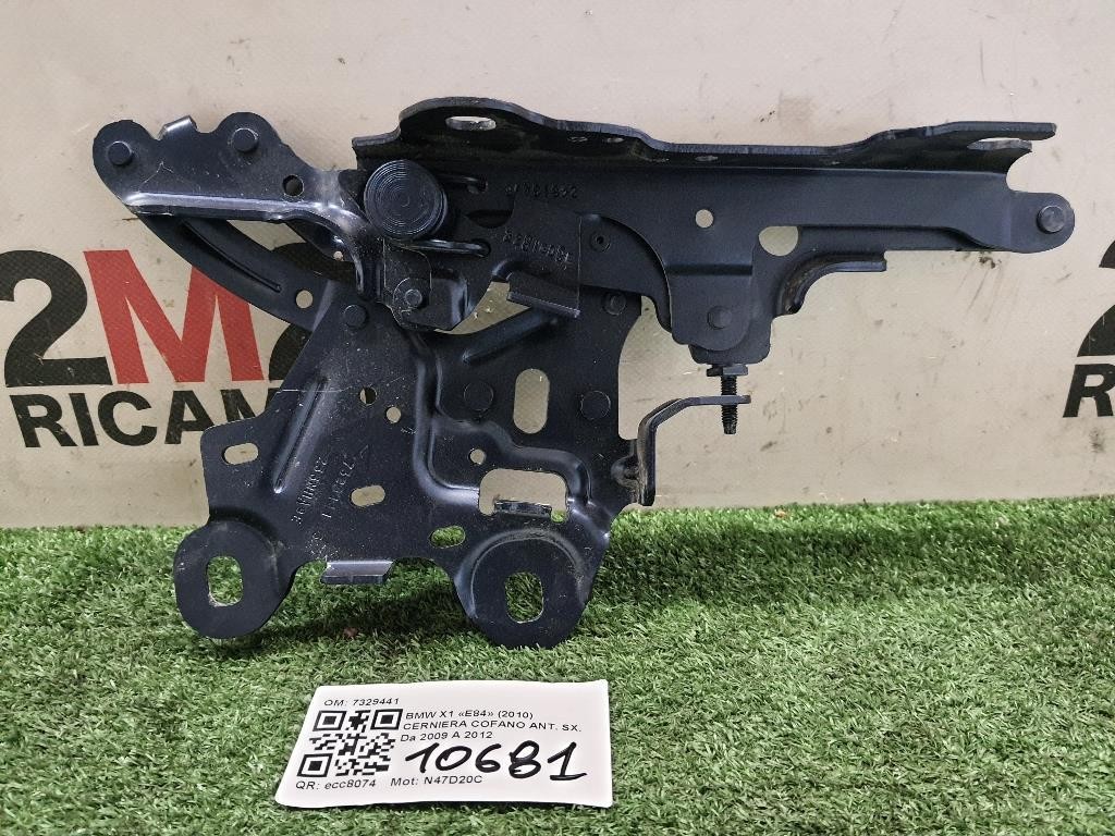 Cerniera Cofano ANT SX 7329441 Bmw X1 E84 2010