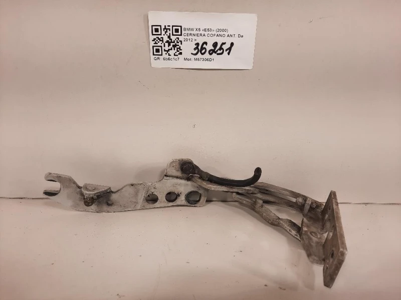 Cerniera Cofano ANT SX CERNIERA COFANO ANT SX Bmw X5 E53 2000