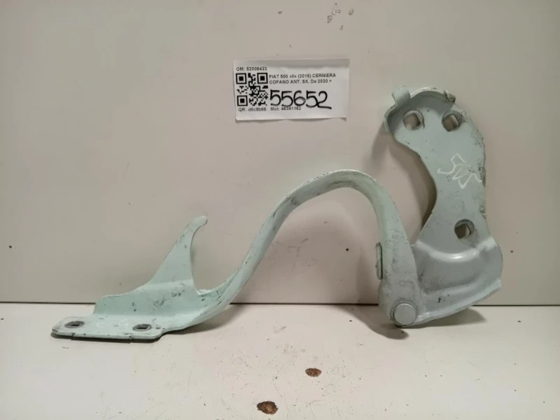 Cerniera Cofano ANT SX 52009422 Fiat 500 II 2015