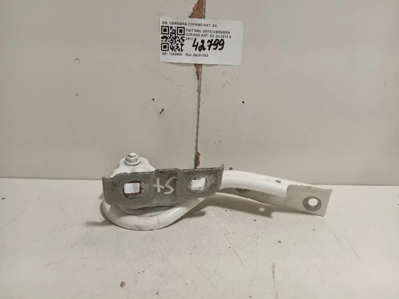 Cerniera Cofano ANT SX 51883030 Fiat 500L 2013