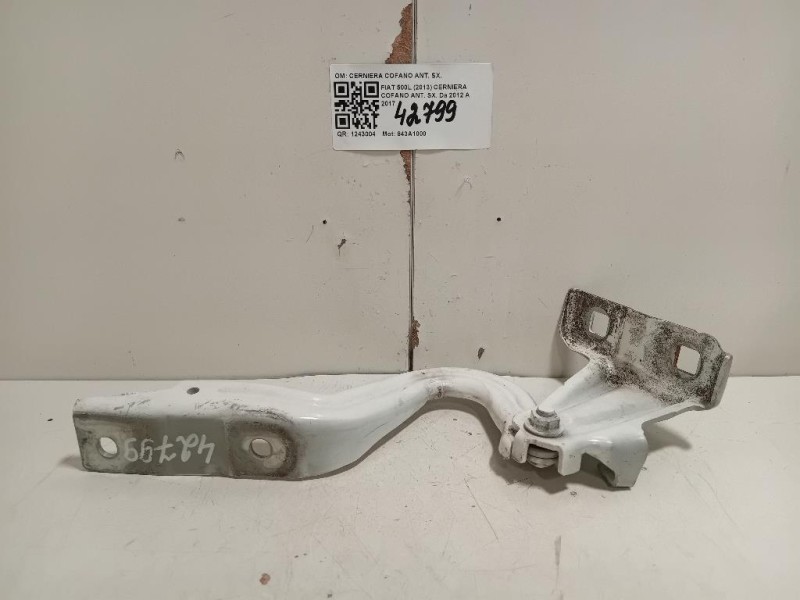 Cerniera Cofano ANT SX 51883030 Fiat 500L 2013