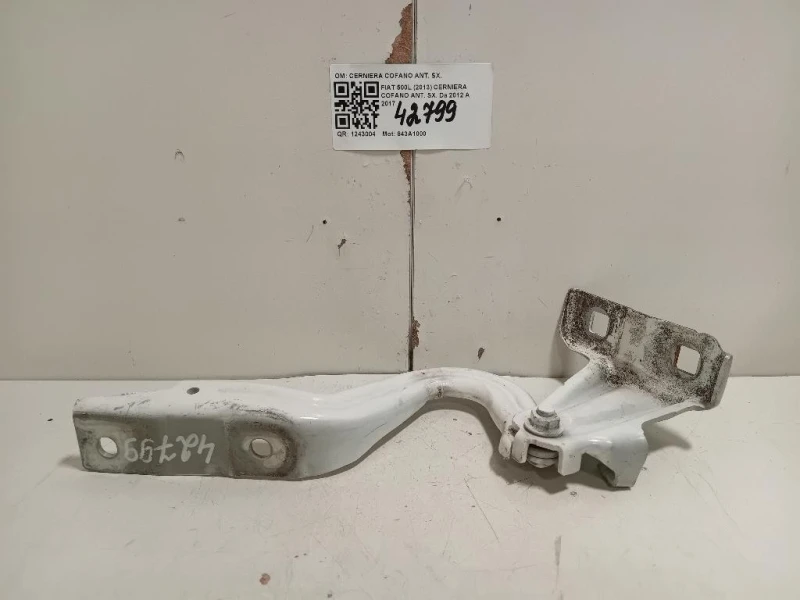 Cerniera Cofano ANT SX 51883030 Fiat 500L 2013