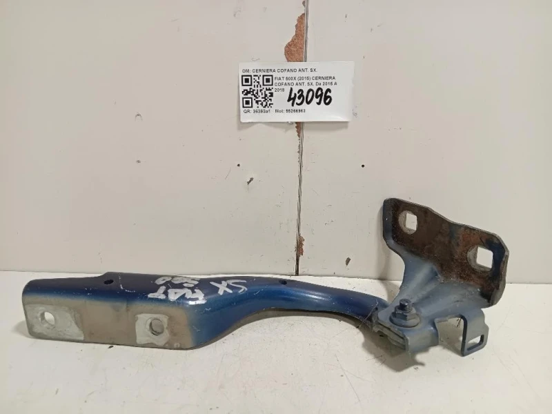 Cerniera Cofano ANT SX CERNIERA COFANO ANT SX Fiat 500X 2015