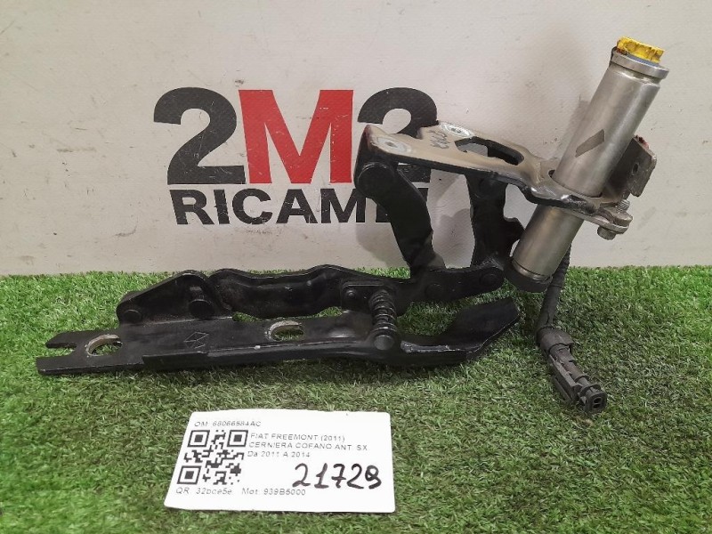 Cerniera Cofano ANT SX 68066584AC Fiat Freemont 2011