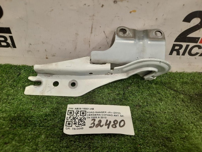 Cerniera Cofano ANT SX AB39-16801-AB Ford Ranger IV 2012