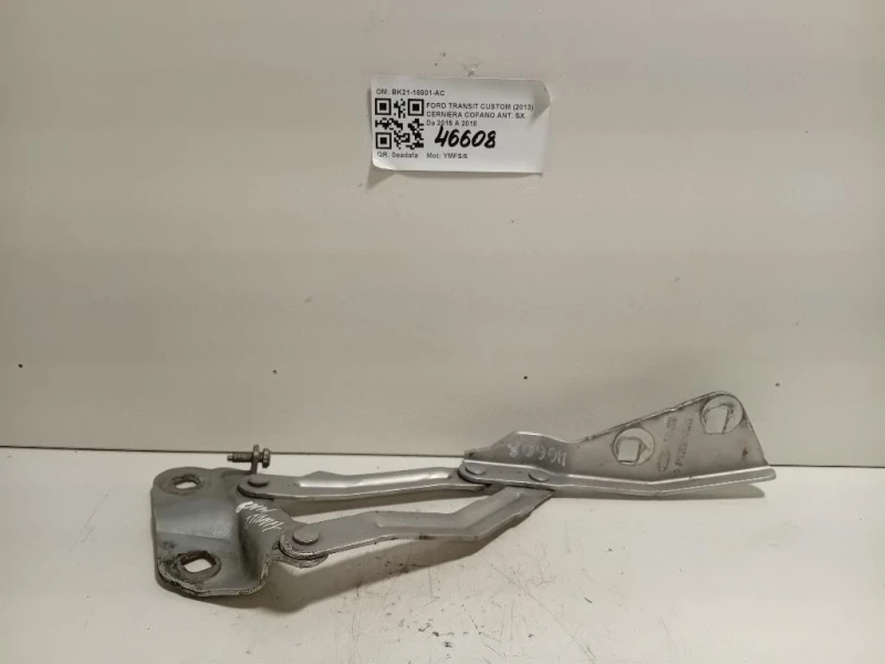 Cerniera Cofano ANT SX BK21-16801-AC Ford Transit Custom I 2013