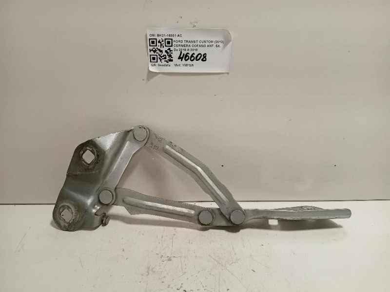 Cerniera Cofano ANT SX BK21-16801-AC Ford Transit Custom I 2013