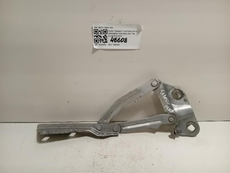 Cerniera Cofano ANT SX BK21-16801-AC Ford Transit Custom I 2013