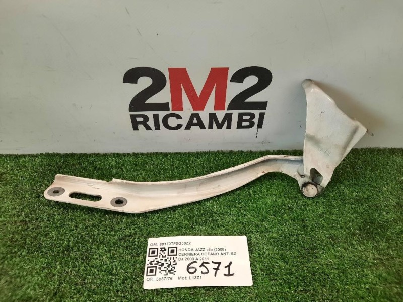 Cerniera Cofano ANT SX 60170TF0G00ZZ Honda JAZZ II 2008