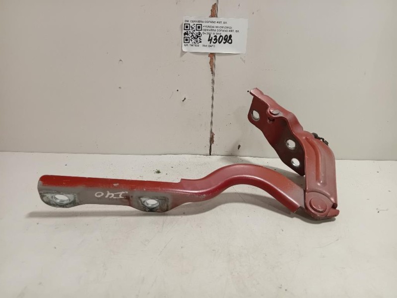 Cerniera Cofano ANT SX CERNIERA COFANO ANT SX Hyundai I40 CW 2012