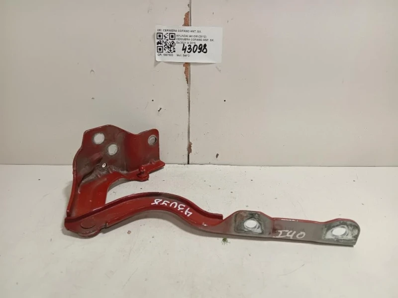 Cerniera Cofano ANT SX CERNIERA COFANO ANT SX Hyundai I40 CW 2012
