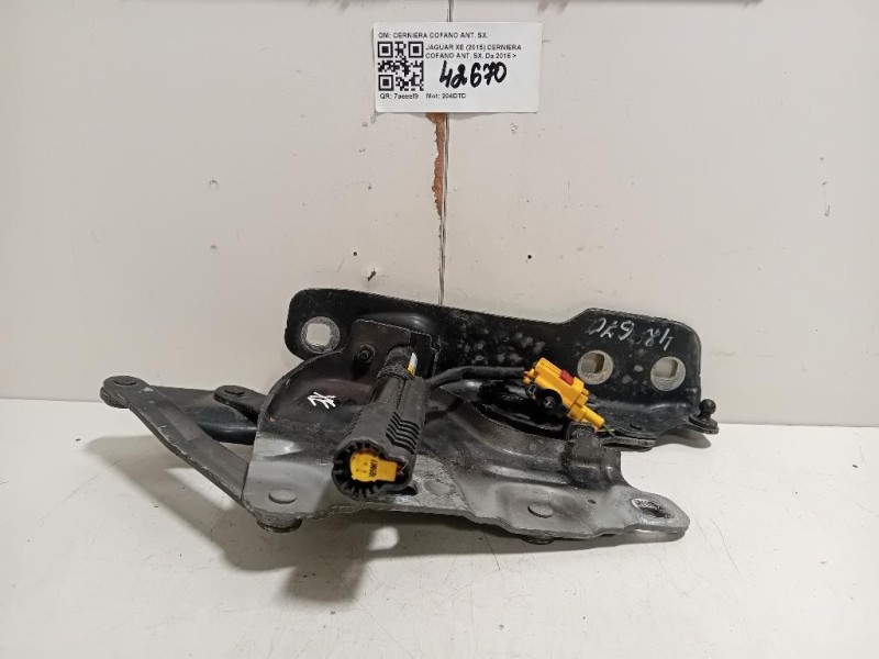 Cerniera Cofano ANT SX GX73-16801-AE Jaguar XE 2015