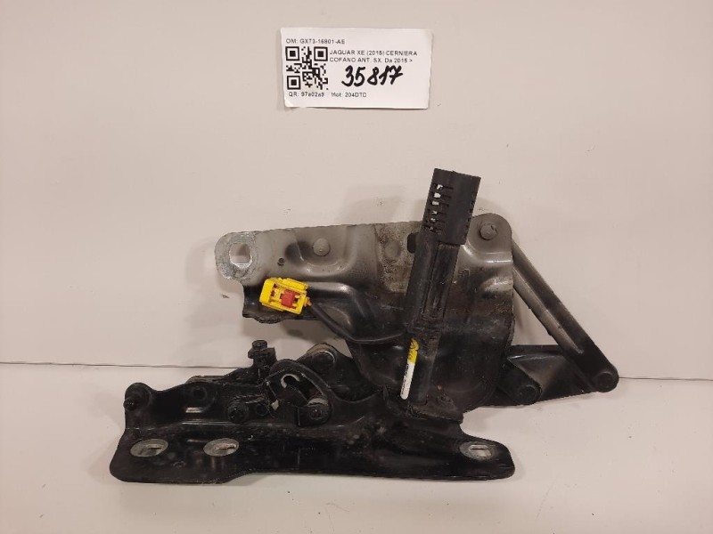 Cerniera Cofano ANT SX GX73-16801-AE Jaguar XE 2015