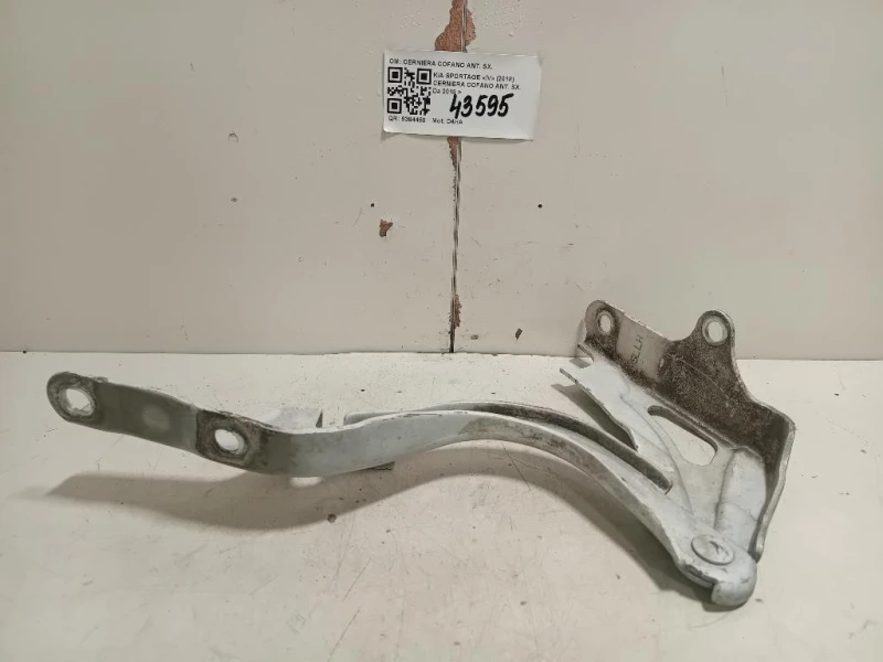 Cerniera Cofano ANT SX CERNIERA COFANO ANT SX Kia Sportage IV 2018