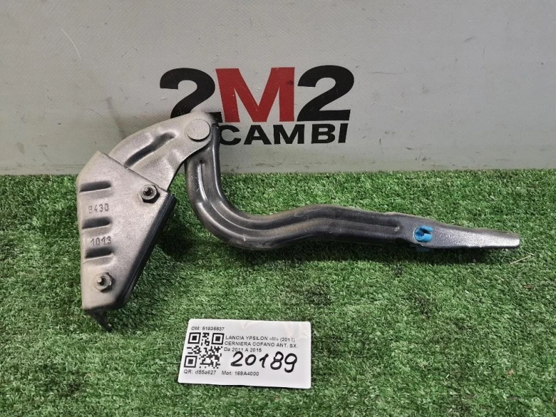 Cerniera Cofano ANT SX 51835537 Lancia Ypsilon III 2011