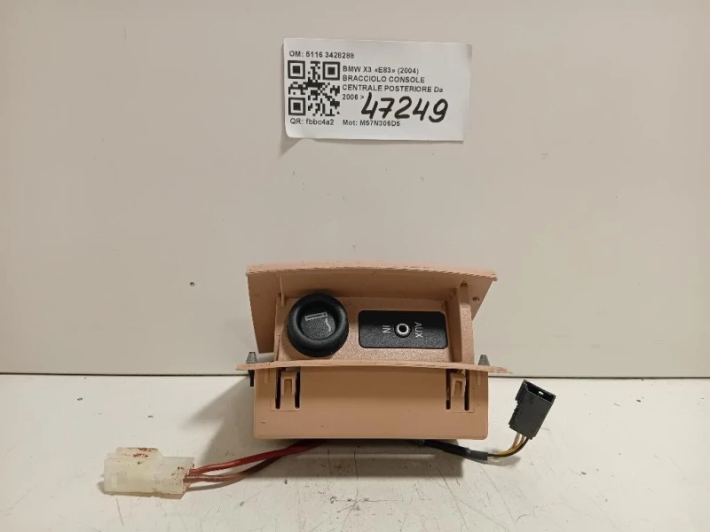 Bracciolo Console Centrale Posteriore 5116 3428288 Bmw X3 E83 2004