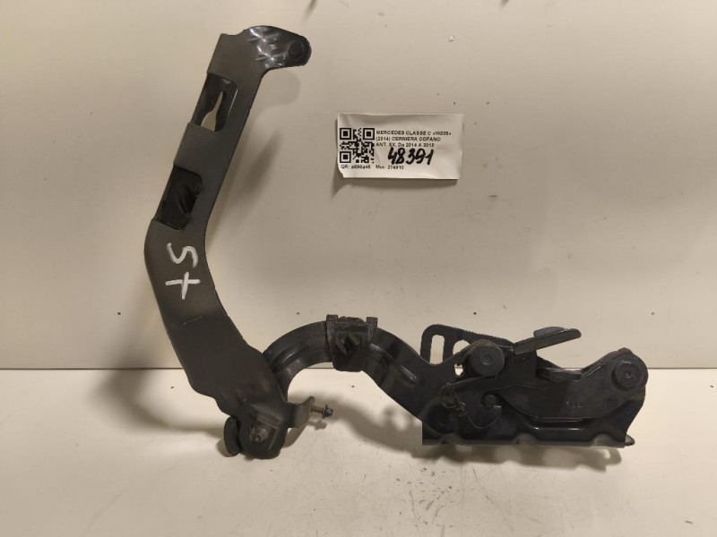 Cerniera Cofano ANT SX A2058690214 Mercedes Classe C W205 2014