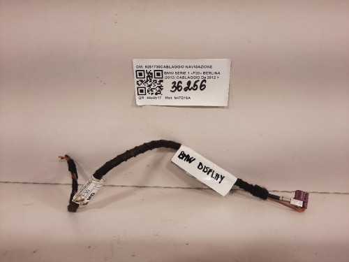 Cablaggio 9251730CABLAGGIO NAVIGAZIONE Bmw Serie 1 F20 Berlina 2012