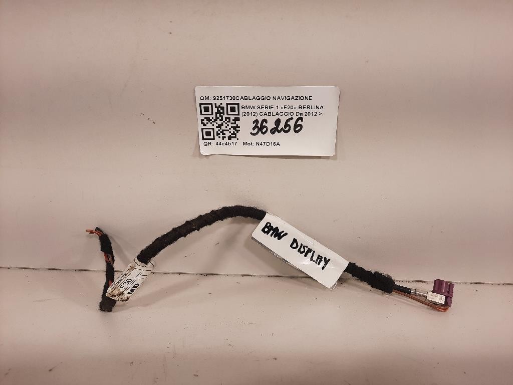 Cablaggio 9251730CABLAGGIO NAVIGAZIONE Bmw Serie 1 F20 Berlina 2012