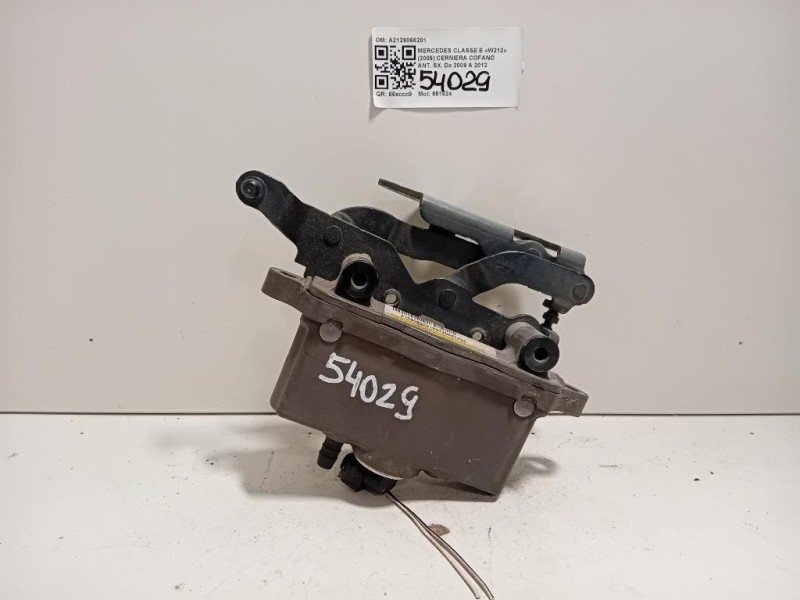 Cerniera Cofano ANT SX A2129066201 Mercedes Classe E W212 2009