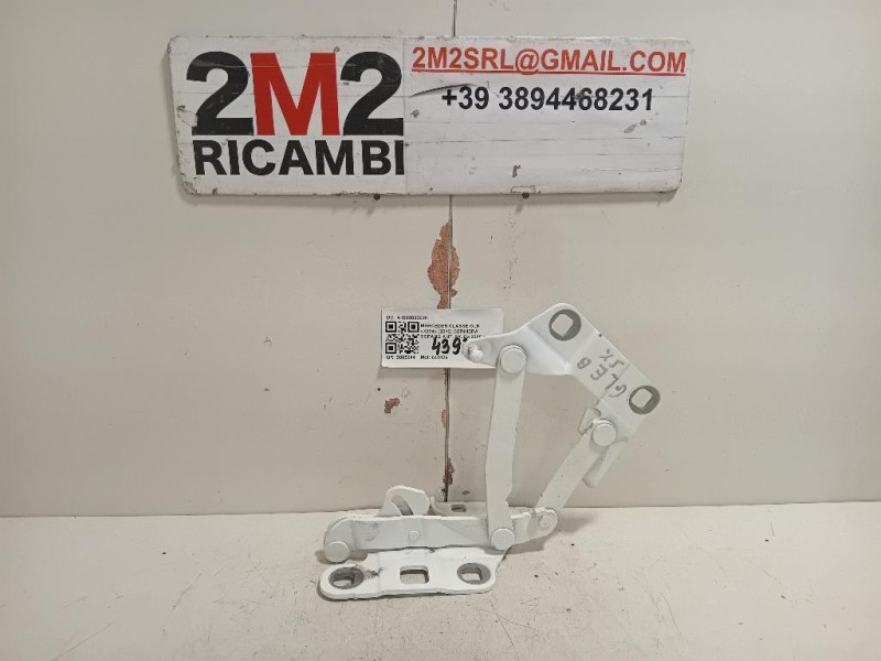 Cerniera Cofano ANT SX A1668800028 Mercedes Classe GLE W166 2015