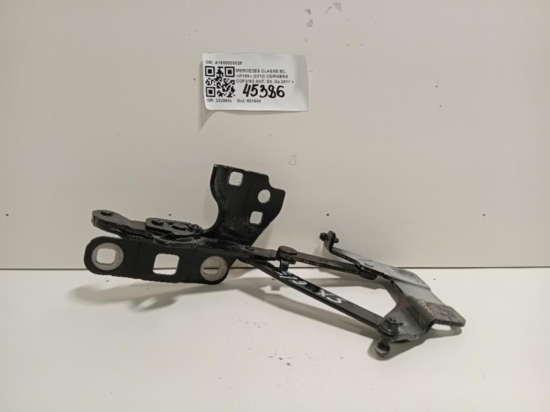 Cerniera Cofano ANT SX A1668800028 Mercedes Classe GLE W166 2015
