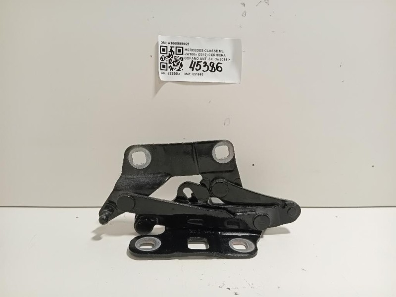 Cerniera Cofano ANT SX A1668800028 Mercedes Classe GLE W166 2015