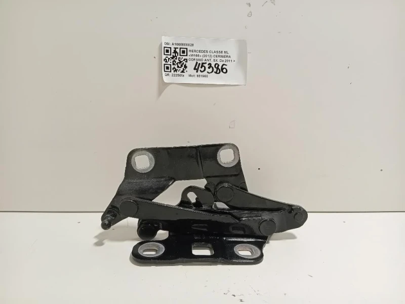 Cerniera Cofano ANT SX A1668800028 Mercedes Classe GLE W166 2015