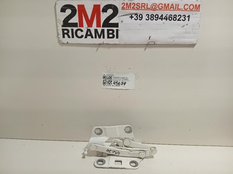 Cerniera Cofano ANT SX A1668800028 Mercedes Classe ML W166 2012