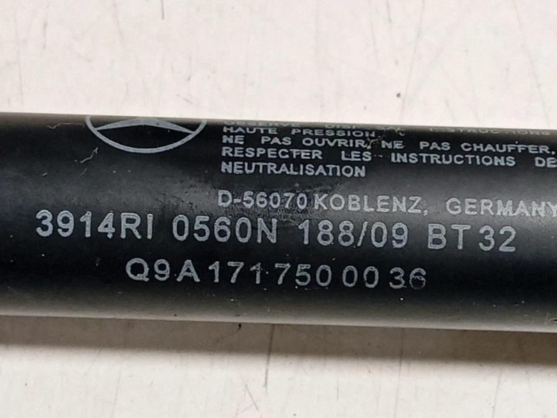 Cerniera Cofano ANT SX A1717500072 Mercedes Classe SLK R171 2004