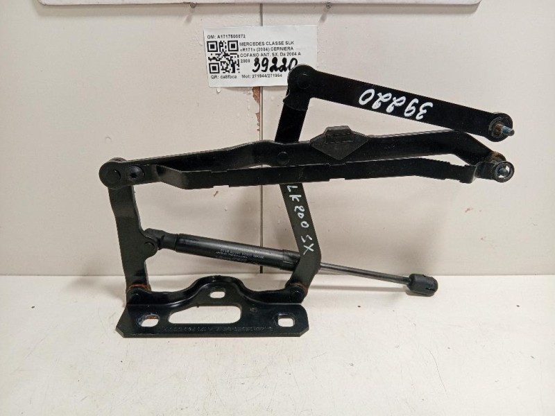Cerniera Cofano ANT SX A1717500072 Mercedes Classe SLK R171 2004