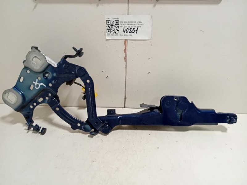 Cerniera Cofano ANT SX 73005651 Mini MINI Cooper F56 2014