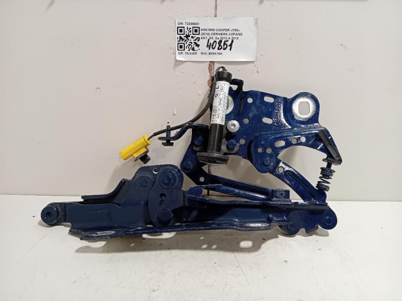 Cerniera Cofano ANT SX 73005651 Mini MINI Cooper F56 2014
