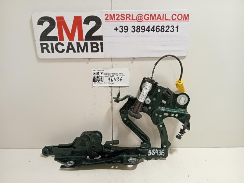 Cerniera Cofano ANT SX 41007370303 Mini MINI ONE F55 2014