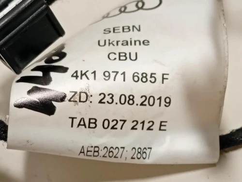 Cablaggio 4K1 971 685 F Audi A6 4a5c8 Avant 2018