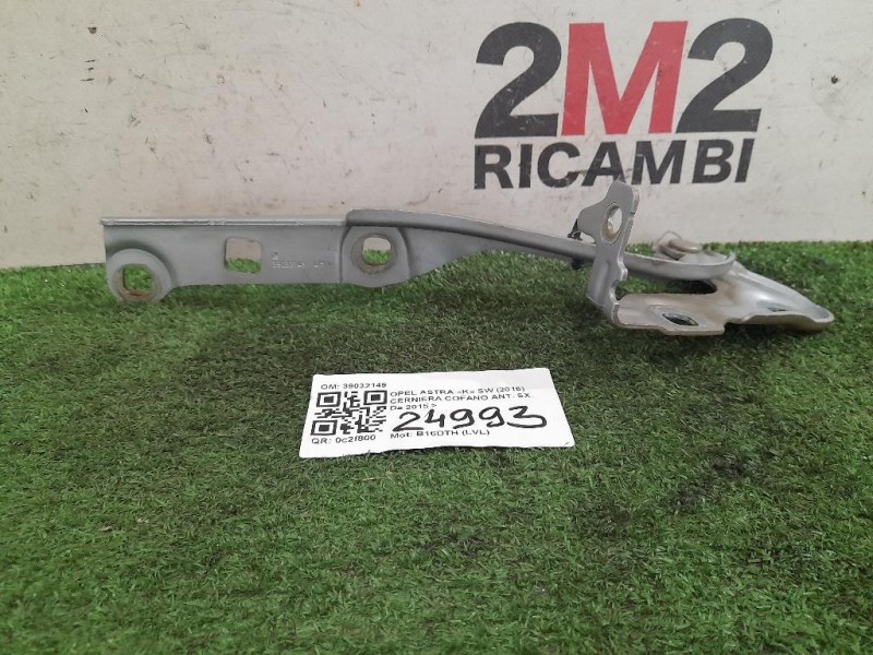 Cerniera Cofano ANT SX 39032149 Opel Astra K SW 2016