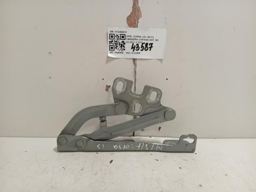 Cerniera Cofano ANT SX 473499010 Opel Corsa D 2011
