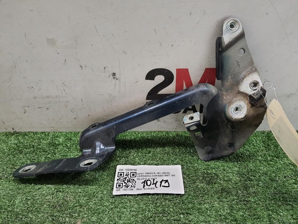 Cerniera Cofano ANT SX 13269758 Opel Meriva B 2010