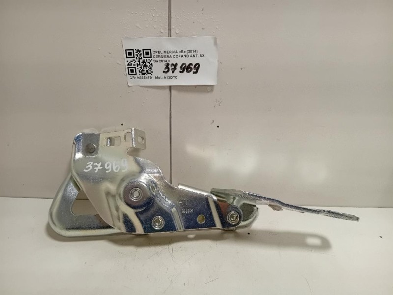Cerniera Cofano ANT SX 13269758 Opel Meriva B 2014