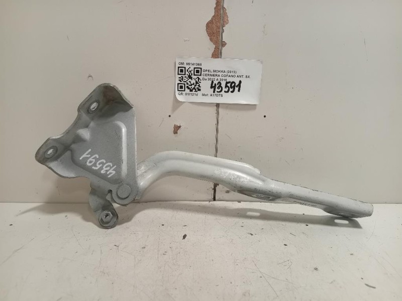 Cerniera Cofano ANT SX 95141368 Opel Mokka 2013