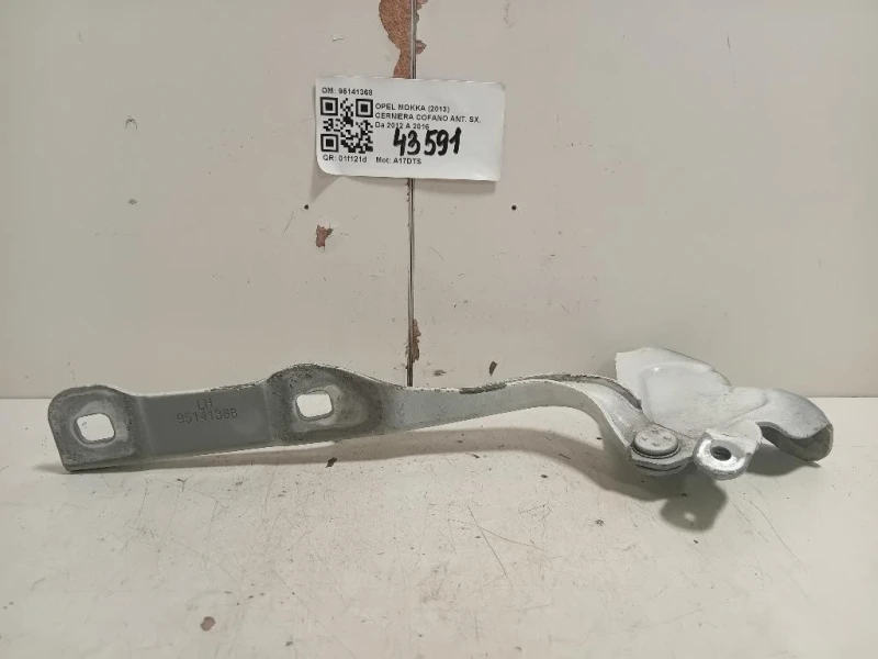 Cerniera Cofano ANT SX 95141368 Opel Mokka 2013