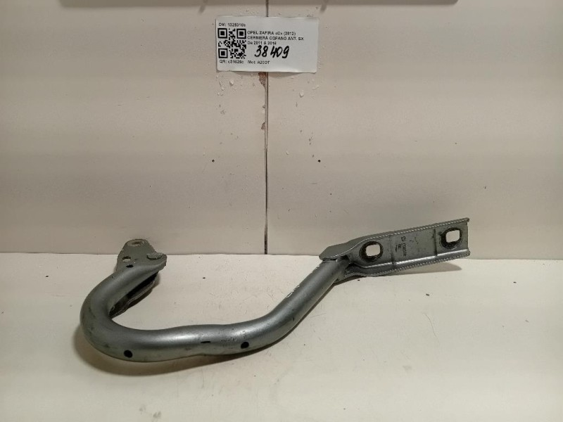 Cerniera Cofano ANT SX 13283108 Opel Zafira C 2012